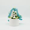 Kleiner Teufel Hatsune Miku Schwarzes Kleid Chuyin Miku Kleeblatt Hatsune Miku Anime Mädchen Handgefertigtes PVC-Modell Niedliche Ornamente