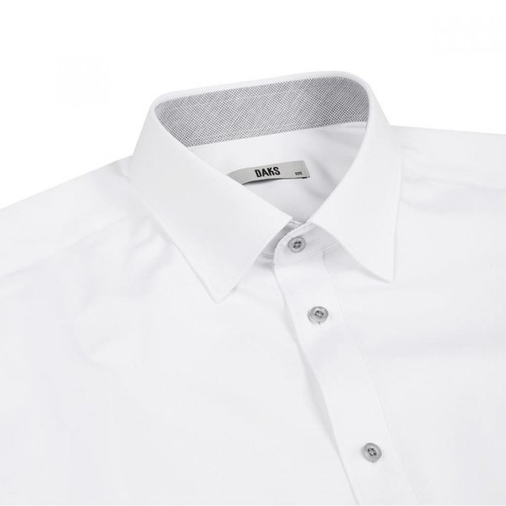 DakS Men S Stretch Solid Long Sleeve Shirt