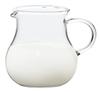 Syrup Pitcher with Glass TS44029 Handle, 80ml, Creamer/Milk Pitcher,