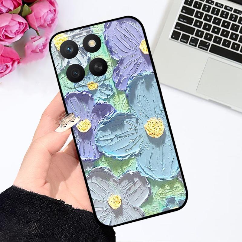 For Honor X8c Case HonorX8C TPU Soft Silicone Cute Astronaut Phone Printing Cover For Huawei Honor X8c Cases ABR-LX3 Fundas Capa