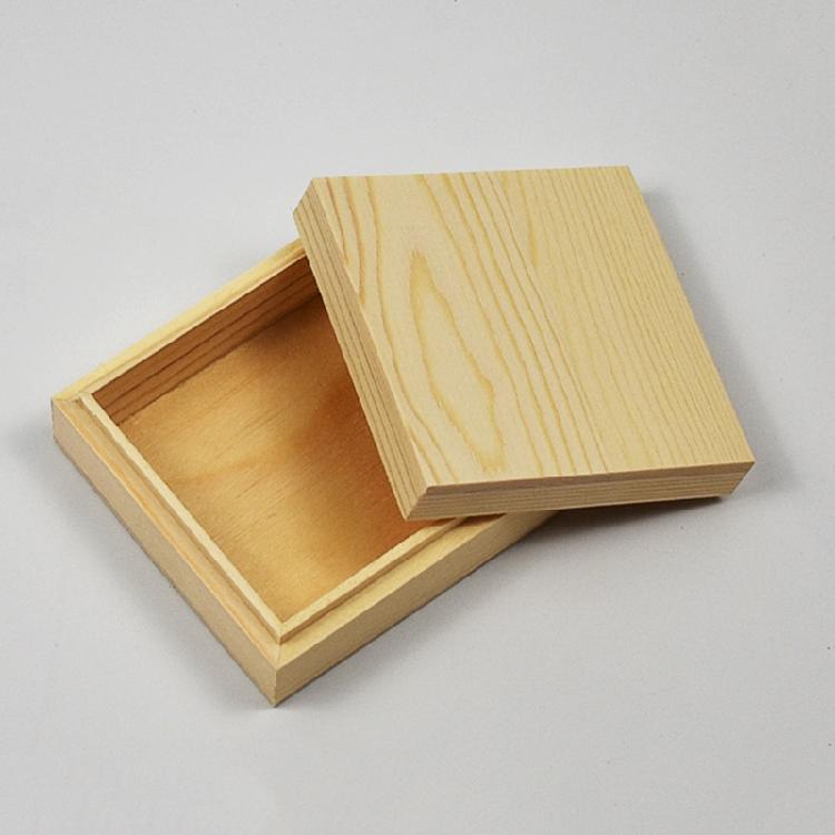 Wooden Box for Jewelries Small Sundries Storage Box Anti Deform Space Saving