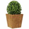 VidaXL Planter 40x40x40 Cm Corten Steel, Outdoor Planter, Flower Box, Garden Box, Patio Planter, 851064