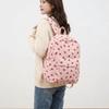 Lightweight Students School Bag Strawberry Students Daypack Storage Bag Corduroy Backpack  Travel