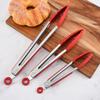 1/3Pcs Silicone BBQ Grilling Tong Salad Bread Serving Kitchen Tong Non-Stick  Barbecue Grilling Cooking Tools with Joint Lock