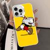 Comedy Animation C-Cuphead Cartoon Phone Case For IPhone 17 16 15 14 13 Pro 12 11 Pro Max PLUS Color Back Cover
