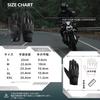 ROCKBROS Motorcycle Gloves for Smartphone Full for and School Men and Women Spring/Summer, Compatible, Protective, Shockproof, Anti-Slip, Durable,