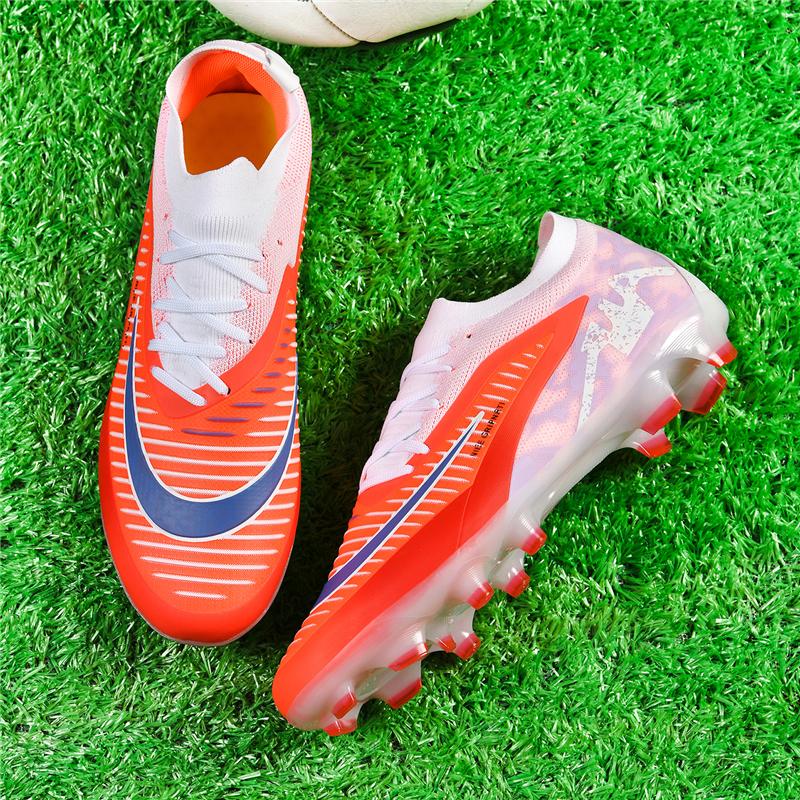 Football Shoes Professional Sneaker High Quality Society Long Spikes  Sports Soccer Shoes Cleats Training Football Boots