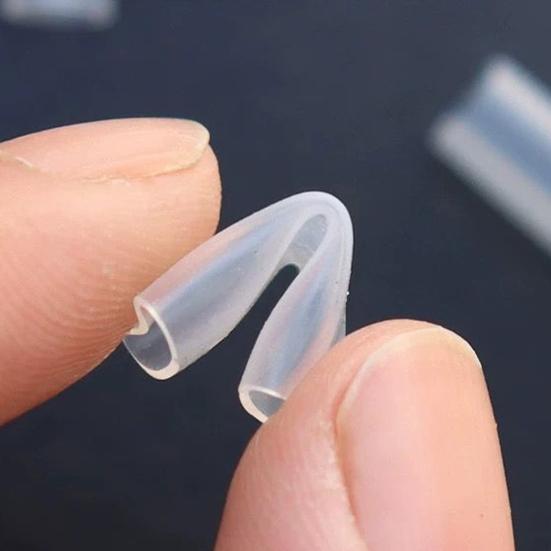 Silicone Grafting Sleeves Elastic Thin-Walled Grafting Tubes Rapid Plant Bonding Grafting Tools for Fruit Trees