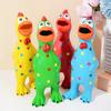 Pet Toy Spotted Latex Chicken Dog Squeaky Toy Interactive Stress Relief Screaming Chicken Dog Toy