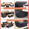 Outdoor Chair Cover & Sofa Table Cover, Garden Furniture Protection from Rain, Snow, Dust