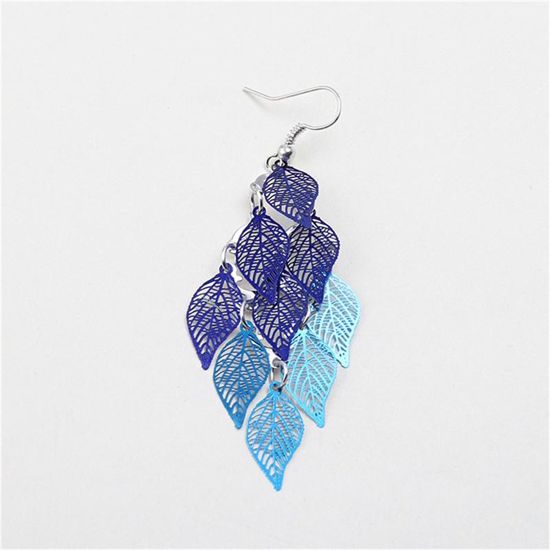 Fashion Women Accessories Earrings Creative Simple Leaf Ornament Jewelry