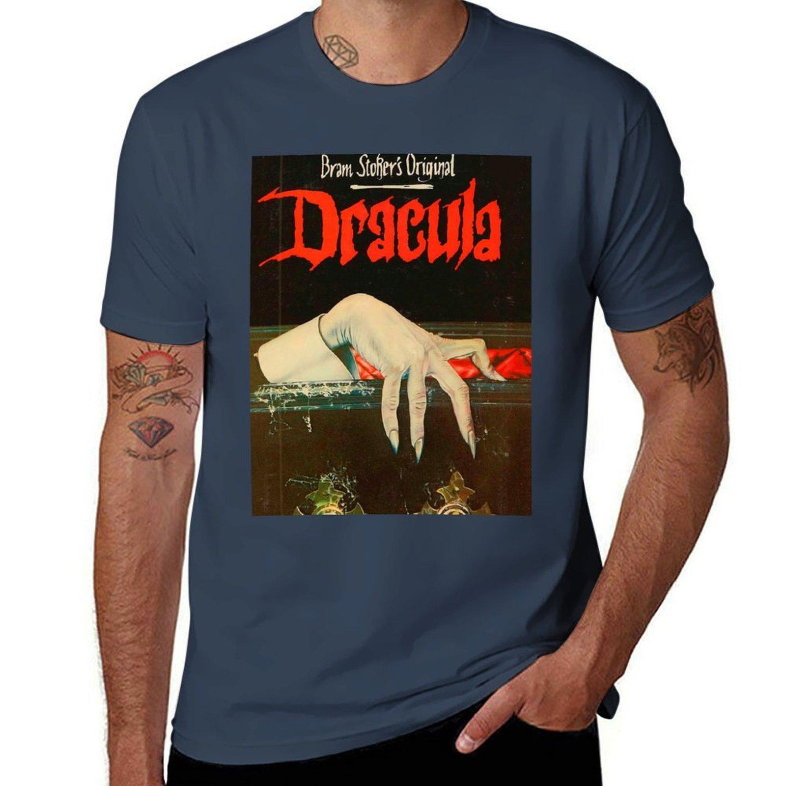 Bram Stoker Dracula Tshirt Casual Holiday Short Sleeve Tee S