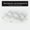 Small Black Square Succulent Seedling Tray - Thickened Plastic Pot Stand & Water Catcher