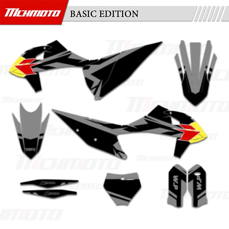 MCHMFG For KTM SX SXF 2007-2025 EXC XCW 2008-2026 Team Motorcycle Graphics Background Decals Sticker Kits
