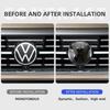 DKRSE1 Not Affect ACC Car Front Bonnet Grill Badge Cover Trunk Lid Emblem Sticker For VW Polo Golf MK6 Passat B6 Tiguan CC T-ROC Arteon