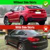 4PCS Car Mud flaps Splash Guards Mudguards Car Mud Flaps Compatible with BMW X4 M-SportS 2014 2015 2016 2017 2018