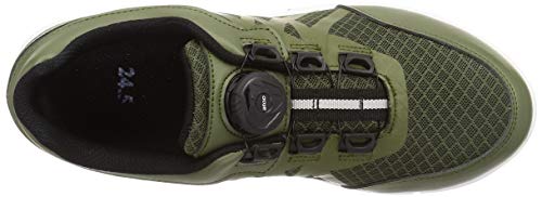 co-cos nobuoka Safety Sneakers with Toe Cap, ATOP Dial System, Lightweight, ZG, Men's, Green, Size 27cm