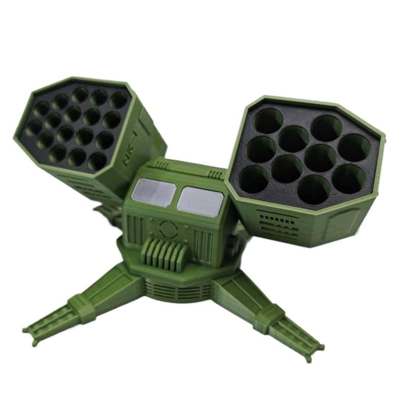 

3D Printed Battery Storage Box Creative Desktop Figurines Decoration Multi Position AA Model AAA Model Batteries Organizer Boxes