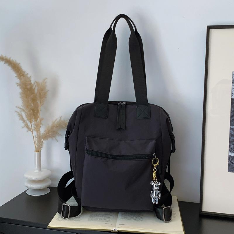 Large capacity bag women's spring and summer leisure new sports schoolbag street trend lightweight travel backpack