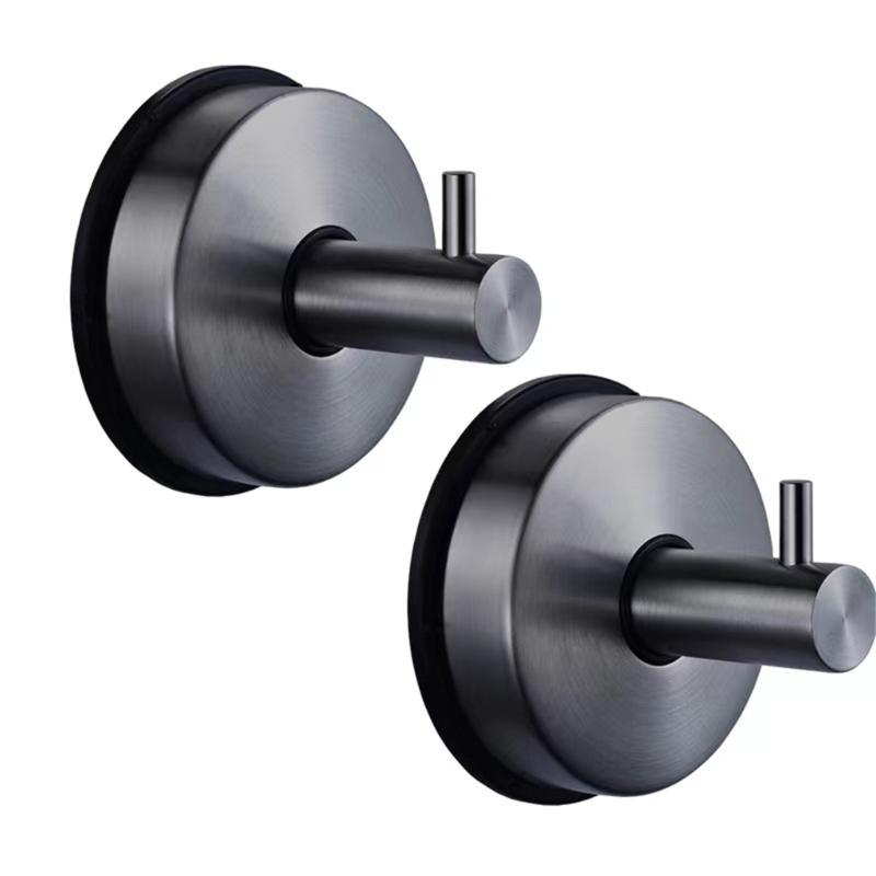 Strong Suction Cup Hook for Holiday Wreaths Bathroom Kitchen Waterproof Stainless Steel Wall Hangers