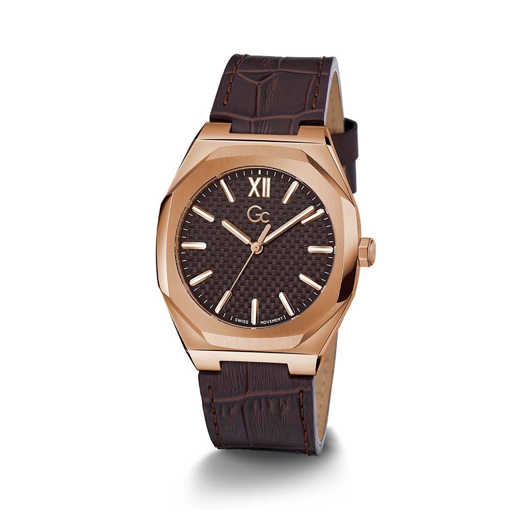Jissisigye Brown Coussin Sleek (Z26005G4Mf) Men'S Watch