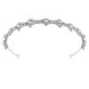 European & American Rhinestone Metal Headband - Elegant Hair Accessory for Women's Birthday Parties & Daily Wear