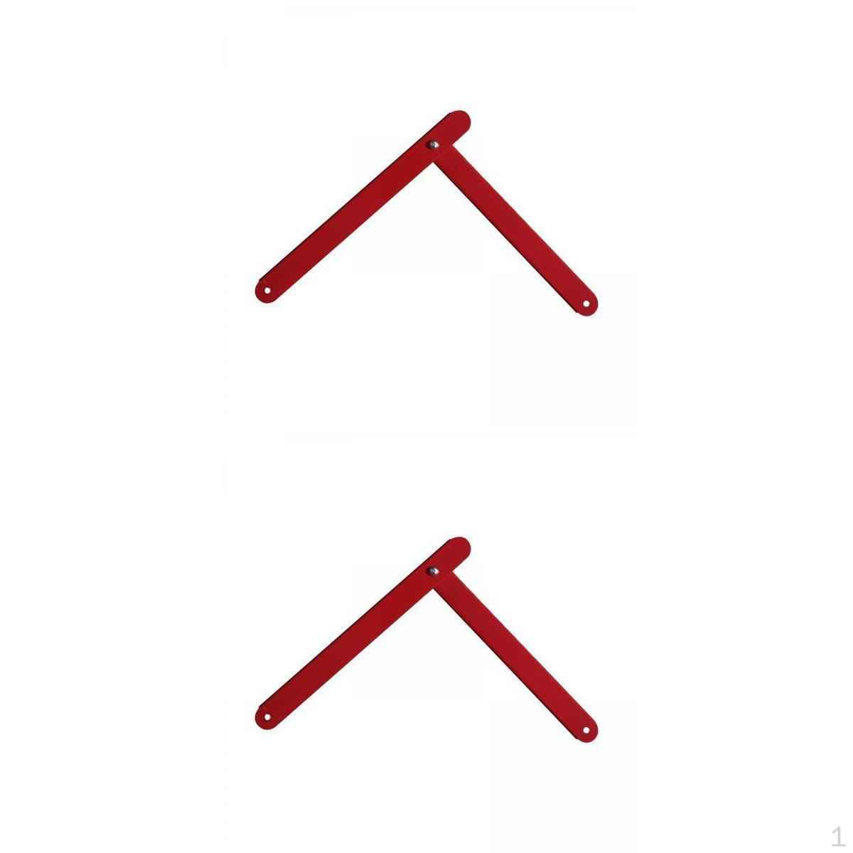 

4x Сверхпрочный алюминиевый шарнир для стремянки Металлический кронштейн Усиленный соединитель стяжки с винтом