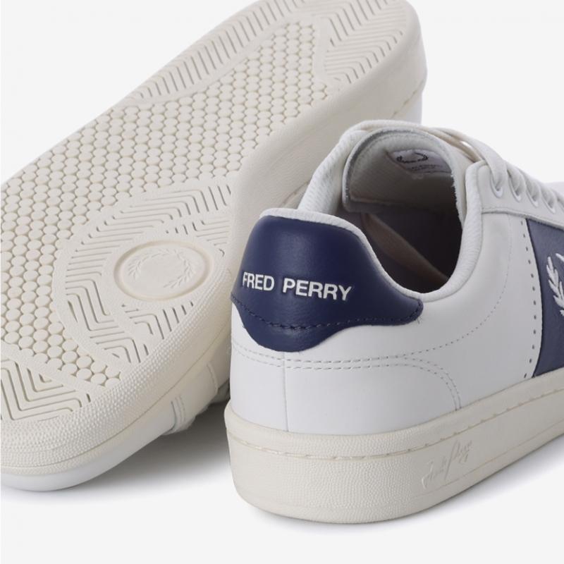Fred Perry Unisex Sneakers Leather Puff Branded B721