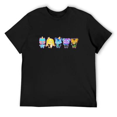 Krew Plushies T-Shirt Plus Size Tops Custom T-shirts Korean Fashion Mens T Shirt