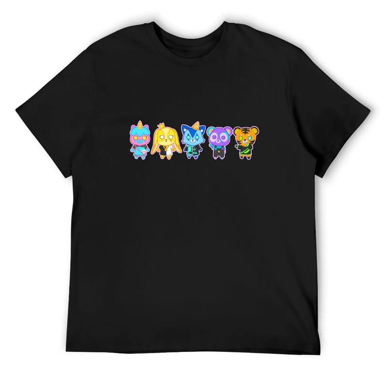 

Krew Plushies T-Shirt plus size tops custom t-shirts korean fashion mens t shirt XXXXXL різнокольоровий