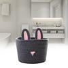 Cute Rabbit Basket Easter Bunny Ear Storage Bag Portable Candy Bag for Storing Cosmetics and Snacks