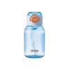 Student straw cup, children's sports water cup, plastic cup, portable double drink, portable cup, men's and women's simple space cup