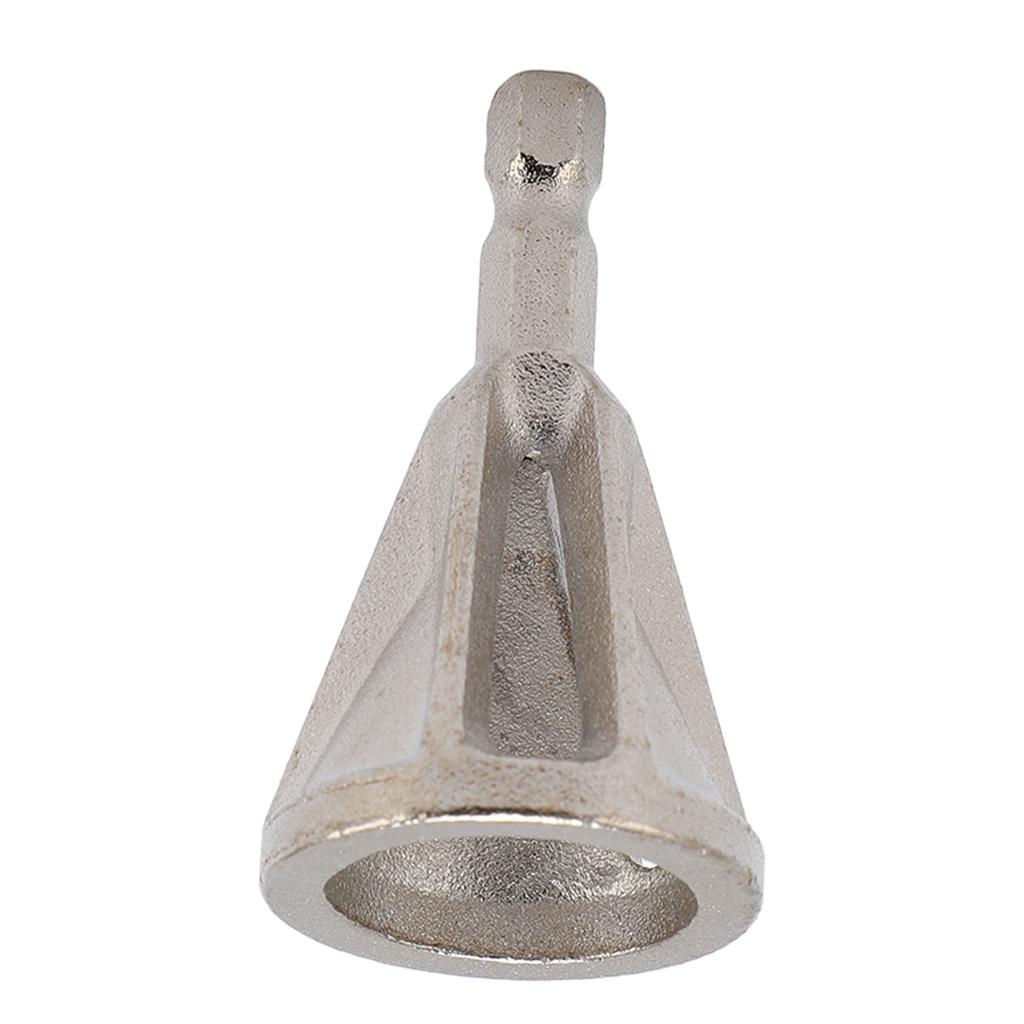 4 Stück Entgratbohrer 1/4 Zoll Sechskantschaft 3 Löcher Schnellarbeitsstahl Entgraten Außenanfasen