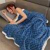 Thickened Blanket Soft Bedspread Shawl Blankets Portable Sofa Napping Warm Bedding Throw Blanket Bedroom Decoration Bed Cover