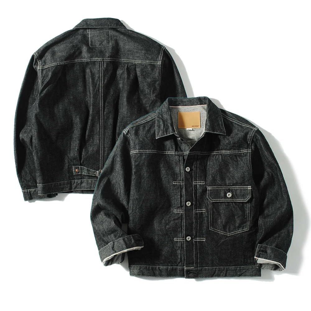 

ДЖИНСОВАЯ КУРТКА TYPE1 [Хьюстон] С Т-ОБРАЗНОЙ СПИНОЙ чёрный