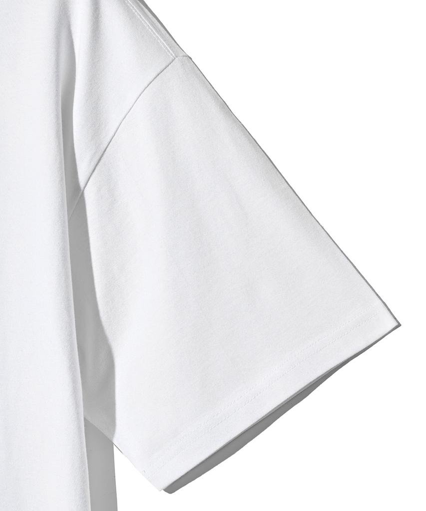 GAKKAI UNIONS Bunny Drawing Short Sleeve T-Shirt White