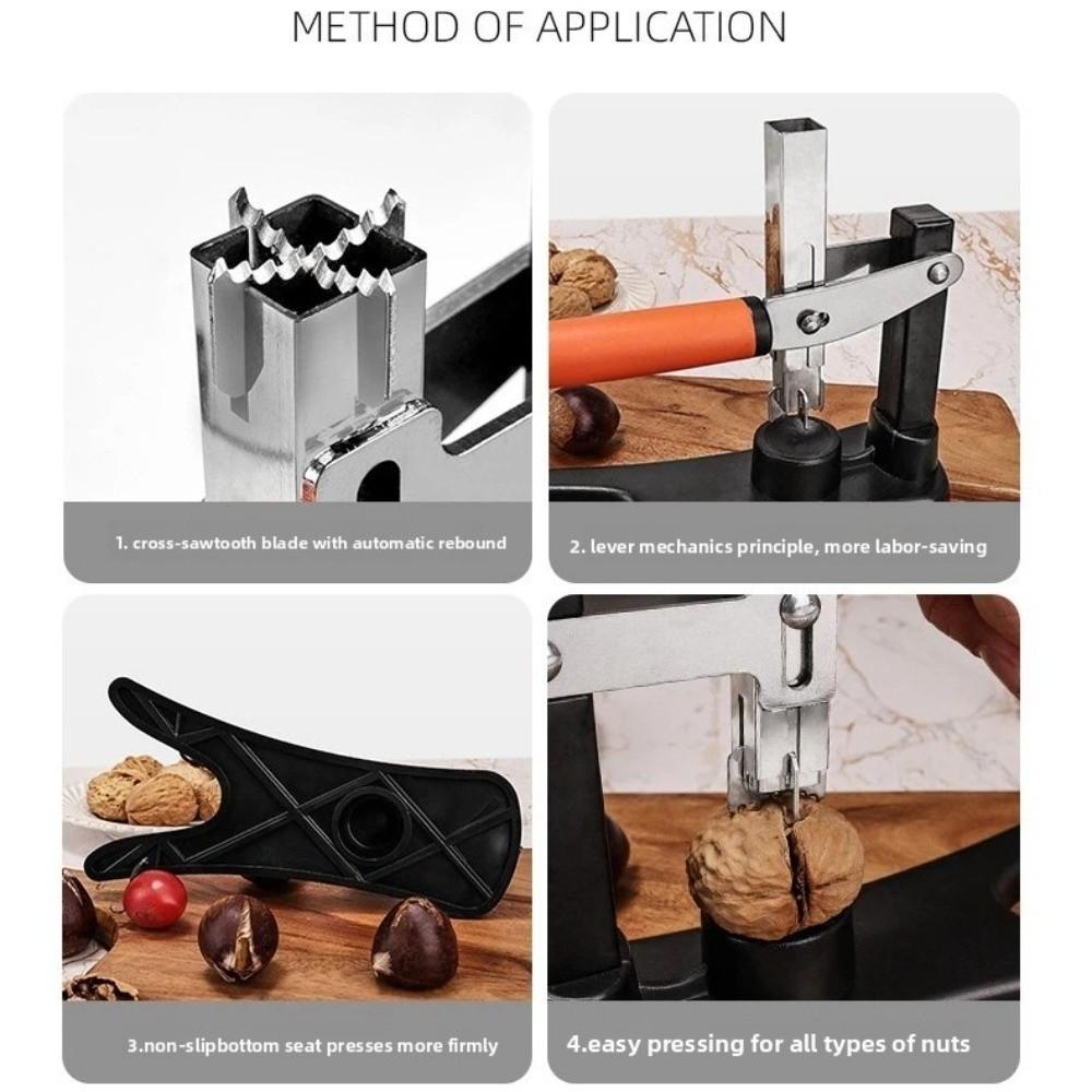 Kuchyňský nezbytnost Louskáček na kaštany Odolné zařízení na loupání a louskání kaštanů Otvírák na ořechy Kuchyně
