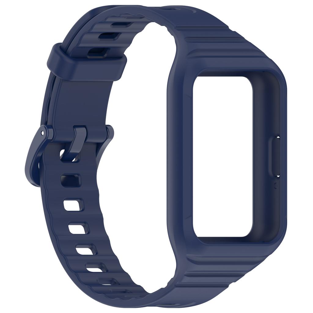Integrated strap For Samsung Galaxy Fit 3 SM-R390 Watchband Durable Silicone Sport Not Seperated Adjustable Wristband Accessori