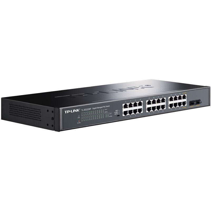 TP-LINK TL-SG2226P 24-Port Gigabit PoE+ Web/Cloud Managed Switch