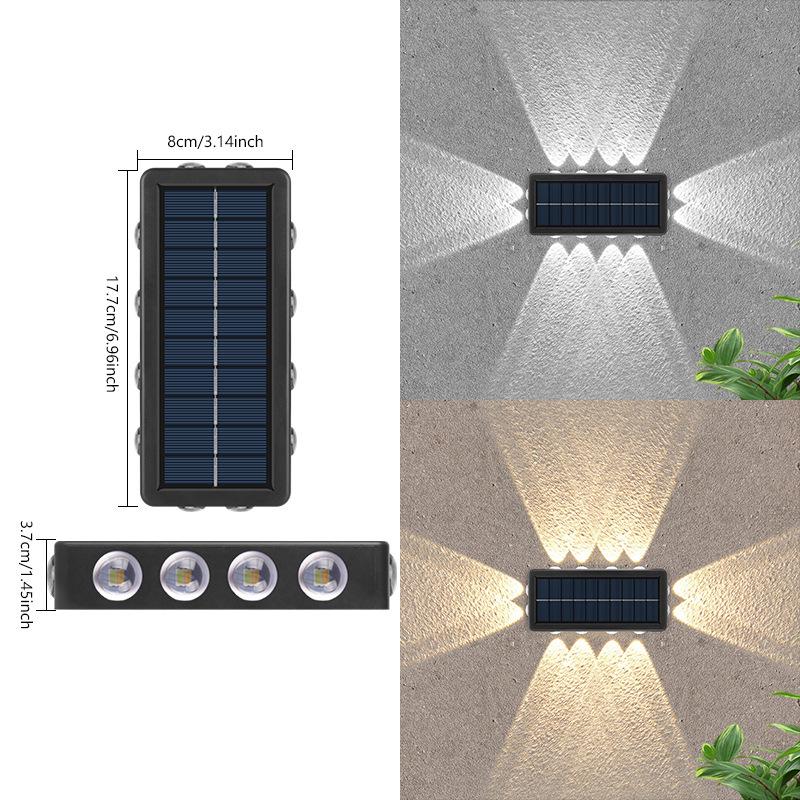 Waterproof Outdoor Solar Wall Light - Garden Villa, Courtyard & Balcony Decorative Lamp
