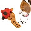 Dog Sniff Toys Slow Feeder Toy Interactive Game with Velvet And Rubber Frame Encourages Foraging