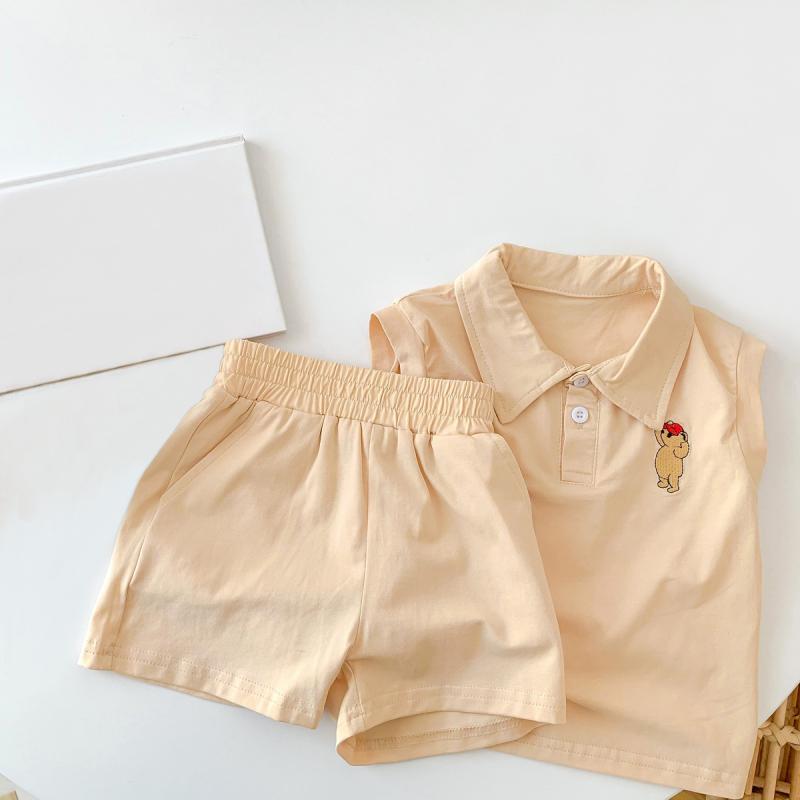 

Детская одежда, милый универсальный костюм с шортами и короткими рукавами 120