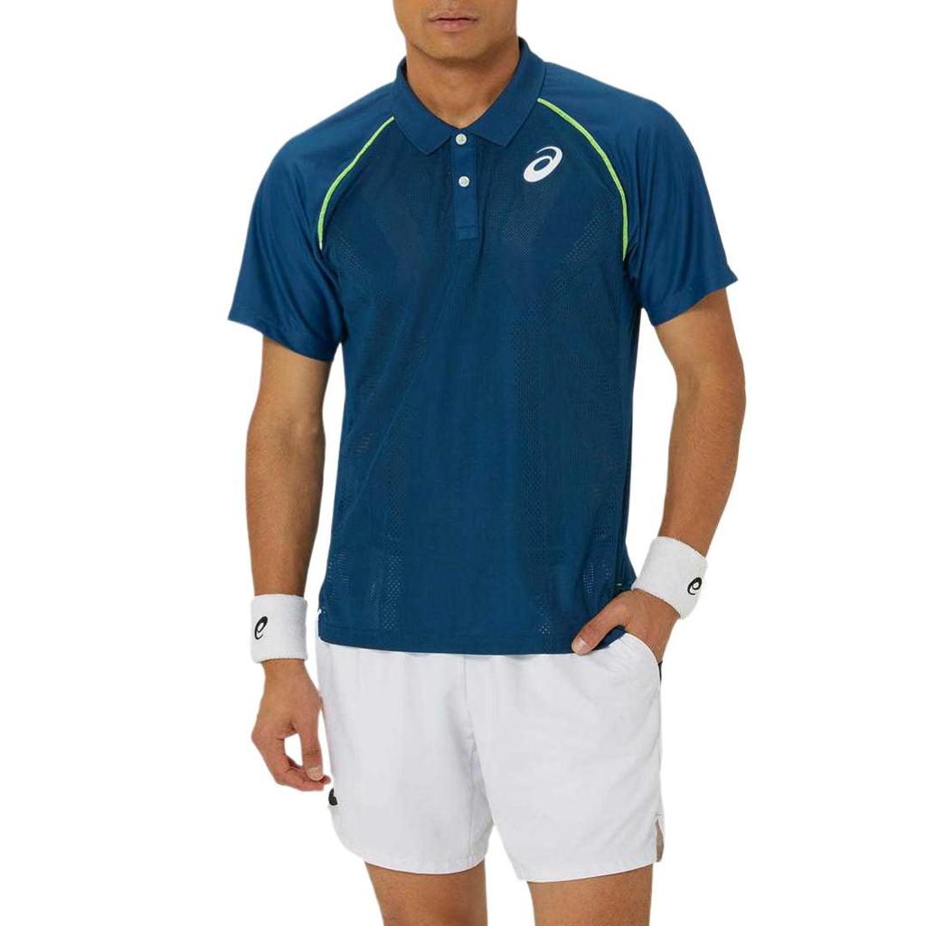 Asics MATCH ACTIBREEZE Polo Shirt Men's Dark Blue 2041A299-412