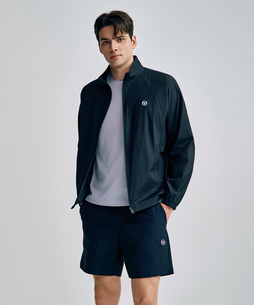 Sergio Tacchini M Cushlight Lightweight Windbreaker (Black)