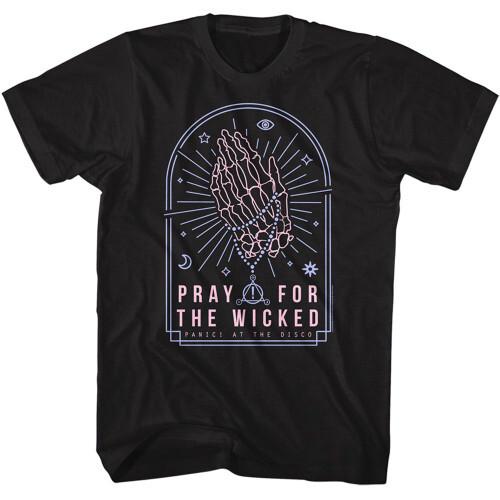 Panic at the Disco Pray For The Wicked Black Adult T-Shirt XXXXL