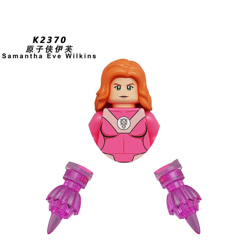 Serie Invincibile Supereroe Omni‑Man Atom Eve Mostro Blocchi da Costruzione Action Figures Mattoncini Giocattolo