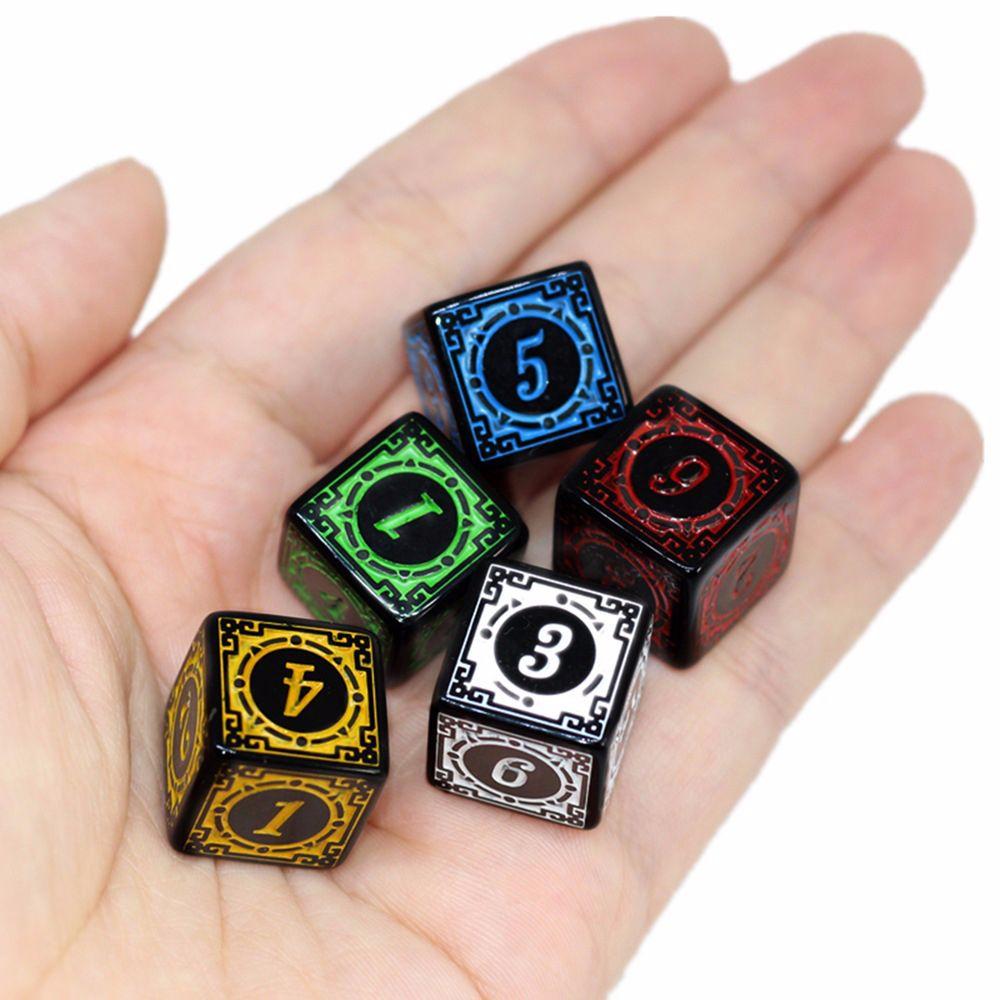 Toys D6 Table game Dices Multi Sided Acrylic Polyhedral