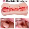 Realistic Textured Vagina Anal Mouth Sex Toys Safe Silicone Vagina Male Masturbator Soft Pocket Pussy Sex Toys Male Masturbator