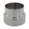 120mm To 100mm Duct Reducer Long-lasting Precise Reduction Size Silver Stainless Steel Heat Resistant Brand-New
