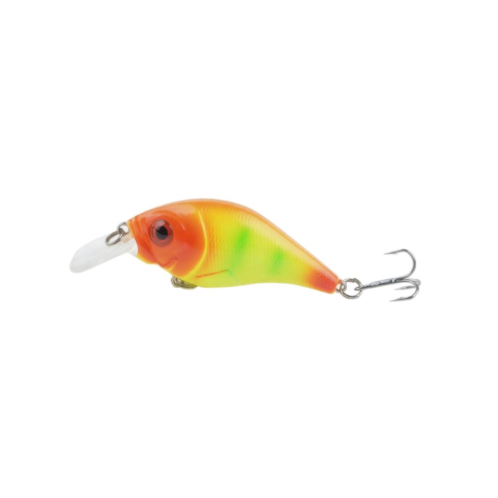 Fishing Lure Crankbait Hard Bait Artificial Bionic Lure with Treble Hooks for Freshwater Fishing Bass Pike Walleye Trout